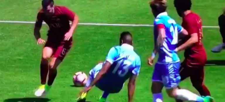 Il tuffo di Strootman – Caduta… di stile